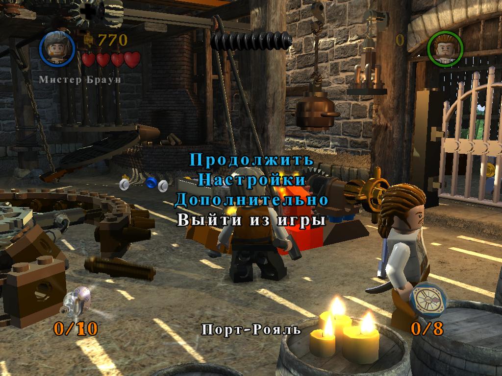 Лего Пираты Карибского моря — Скриншот №3