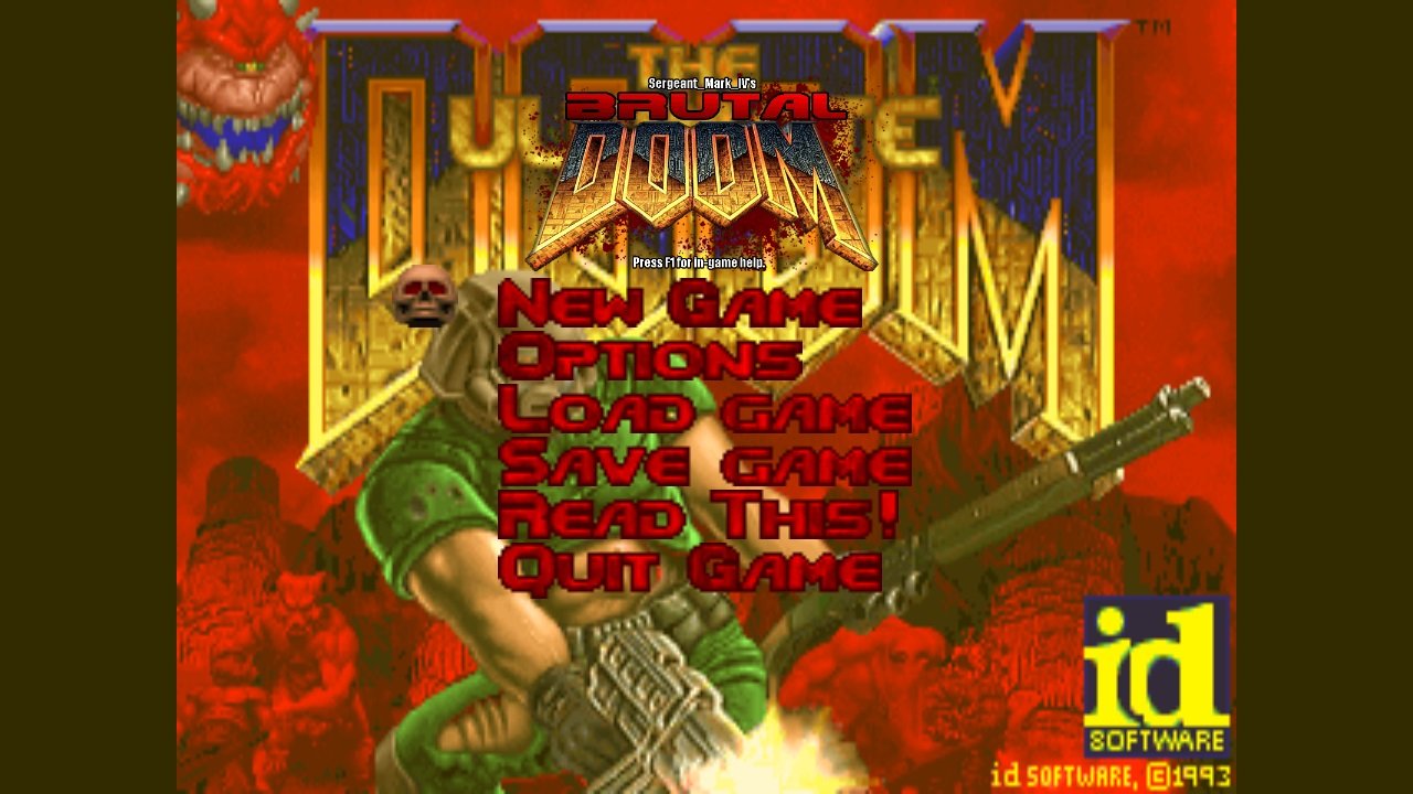 Brutal Doom — Скриншот №1