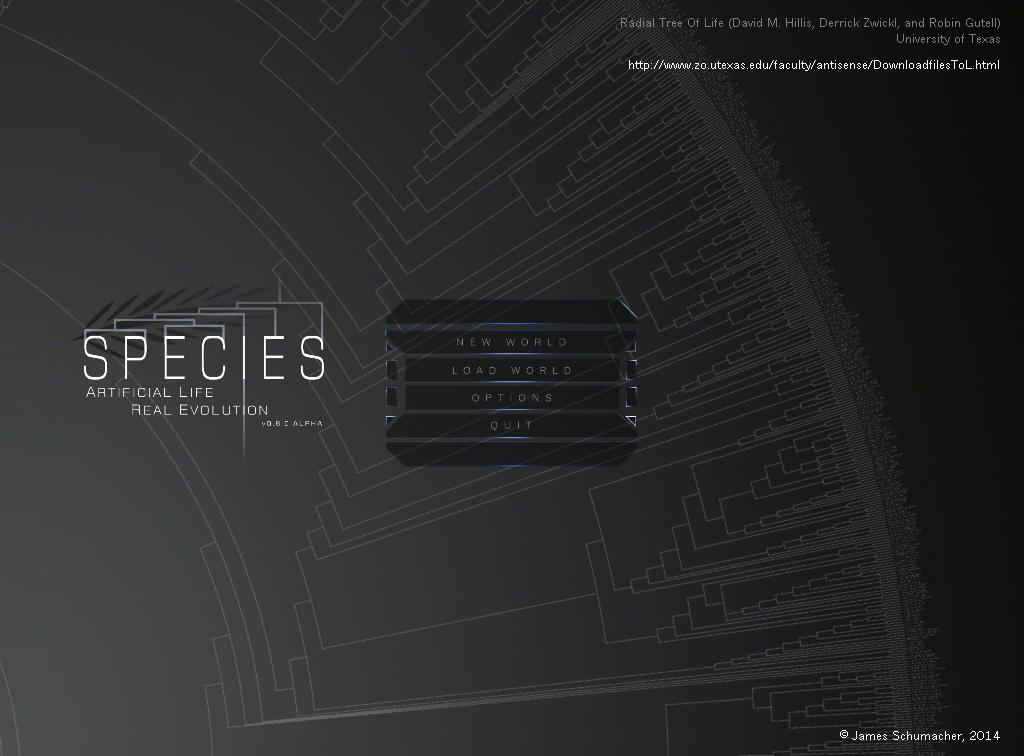 Species Artificial Life Real Evolution — Скриншот №1