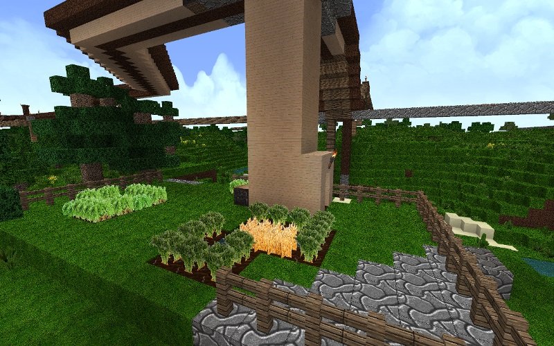 Майнкрафт с модами — Скриншот №3