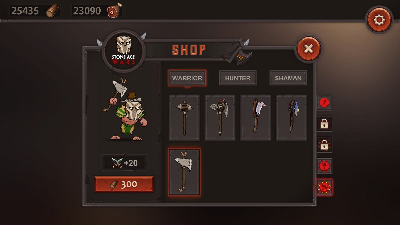 Stone Age Wars — Скриншот №2