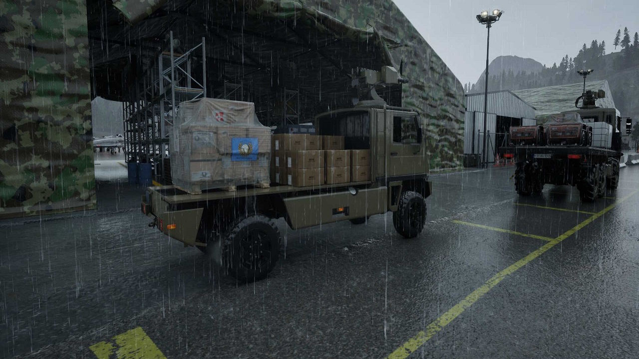 Military Logistics Simulator — Скриншот №1