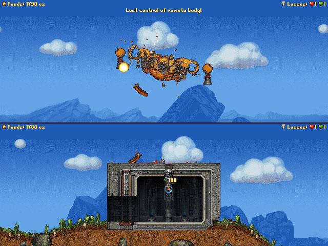 Cortex Command — Скриншот №1