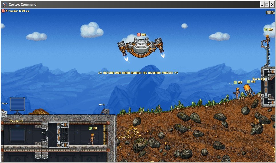 Cortex Command — Скриншот №4