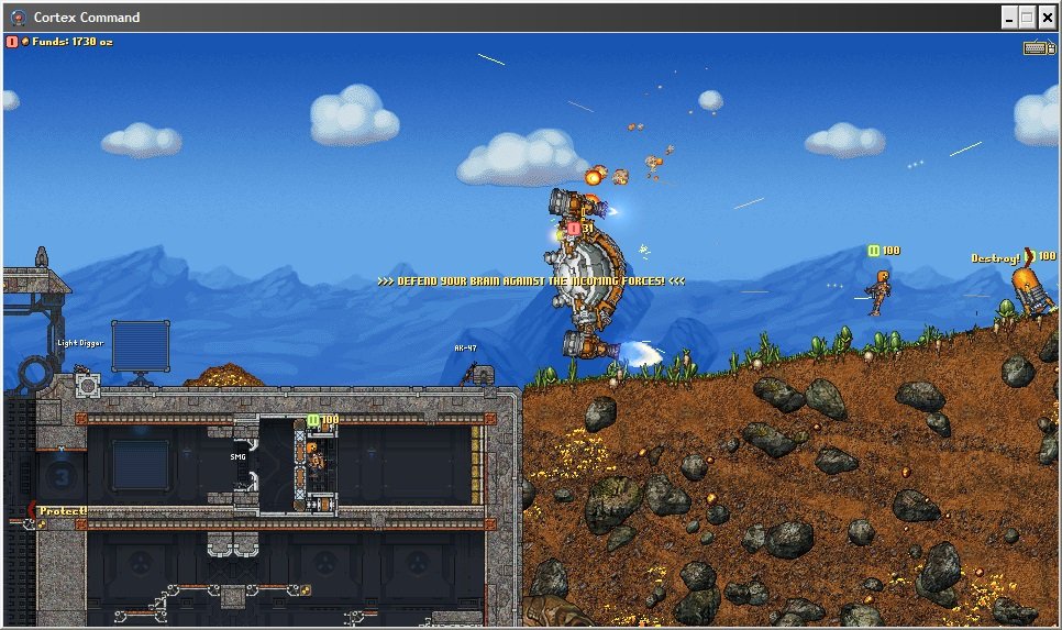 Cortex Command — Скриншот №5