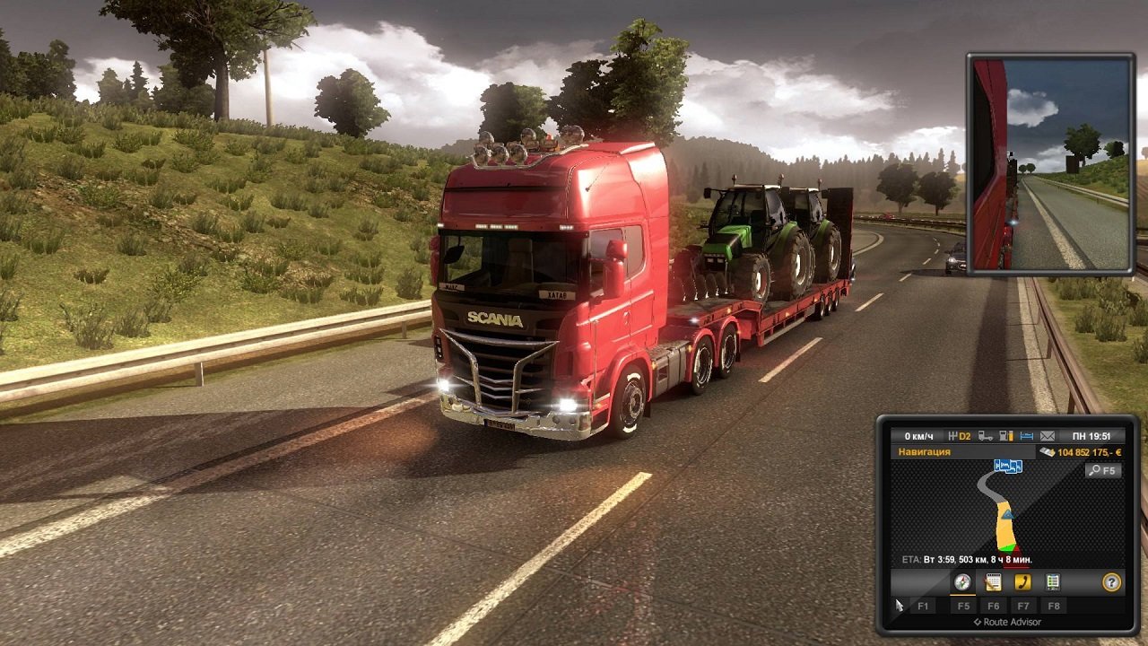 Euro Truck Simulator 2 Scandinavia — Скриншот №1
